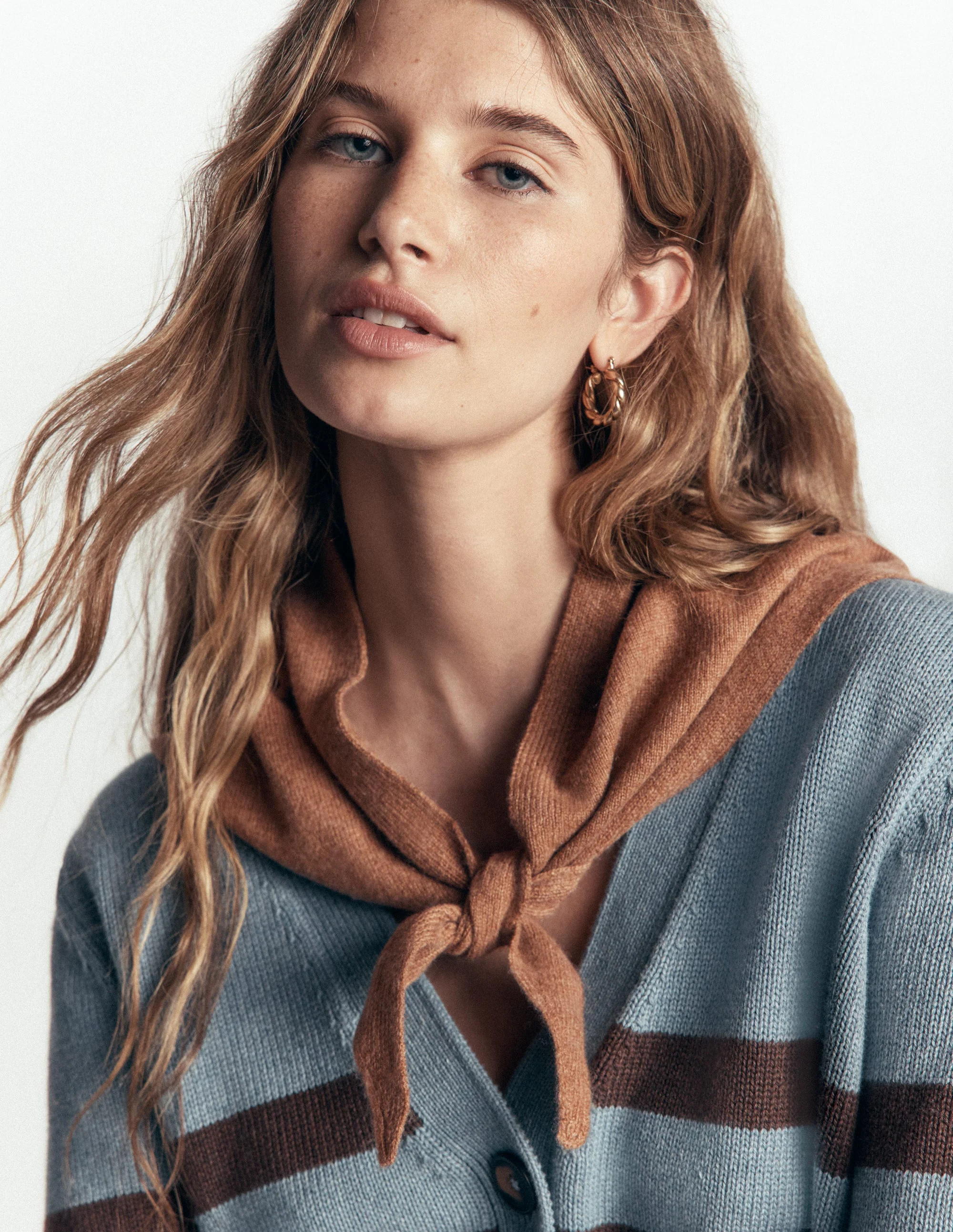 Cashmere Neckerchief-Gingerbread | Boden (US)