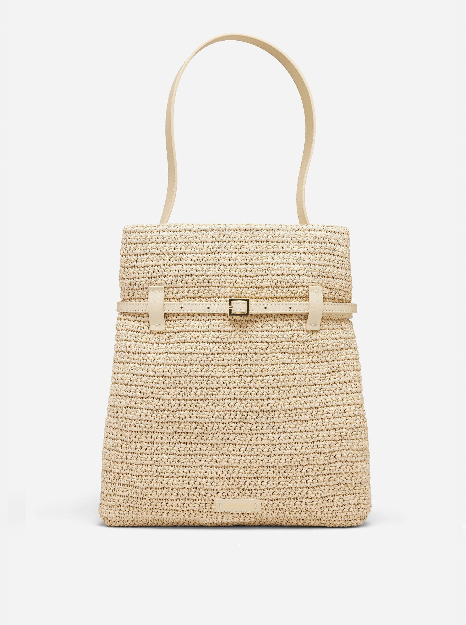 Tote du Jour Ecru Crochet Vanilla Soft by Manu Atelier | Manu Atelier