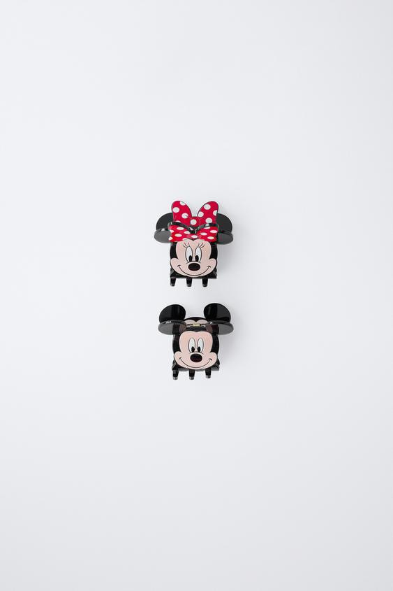 MICKEY AND MINNIE MOUSE © DISNEY TWO-PACK HAIR CLIPS | Zara UK