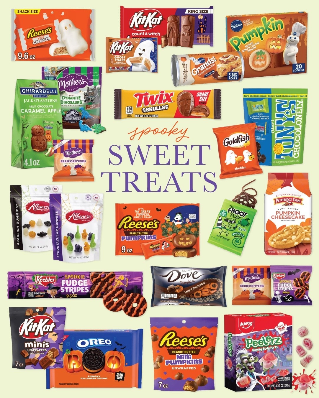 If you’re already thinking about Halloween treats, same. These are a mix of old favorites we know and love and some new finds that are seriously delicious. 

#HalloweenTreats #HalloweenFavorites #HalloweenFinds

#LTKSeasonal #LTKfoodie #LTKKids