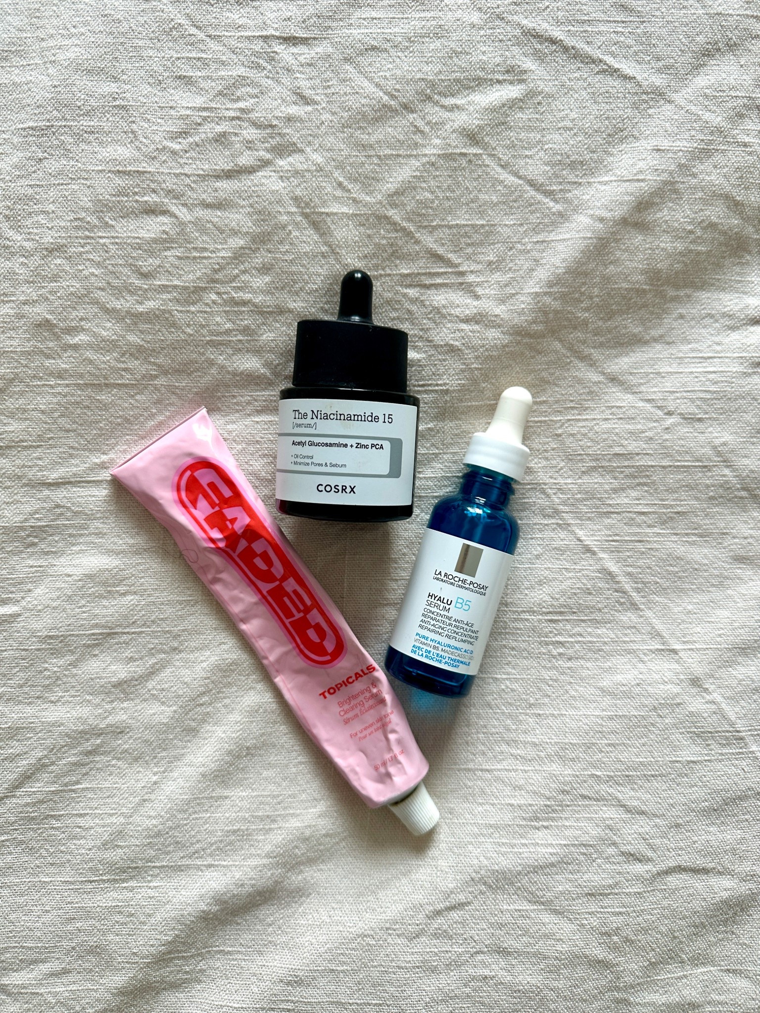 some of my favorite hydration serums, the La Roche Posay is a GAME CHANGING hyaluronic serum! 🧖🏽‍♀️🤍

#LTKBeauty