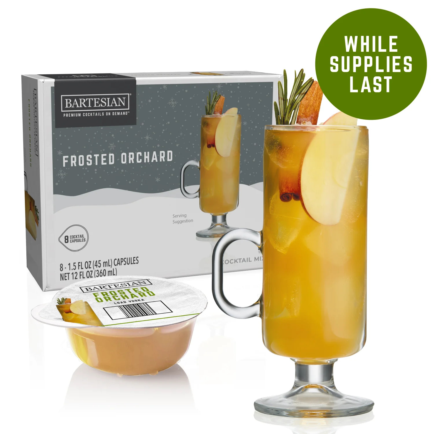 Frosted Orchard Cocktail Capsules | Bartesian | Bartesian