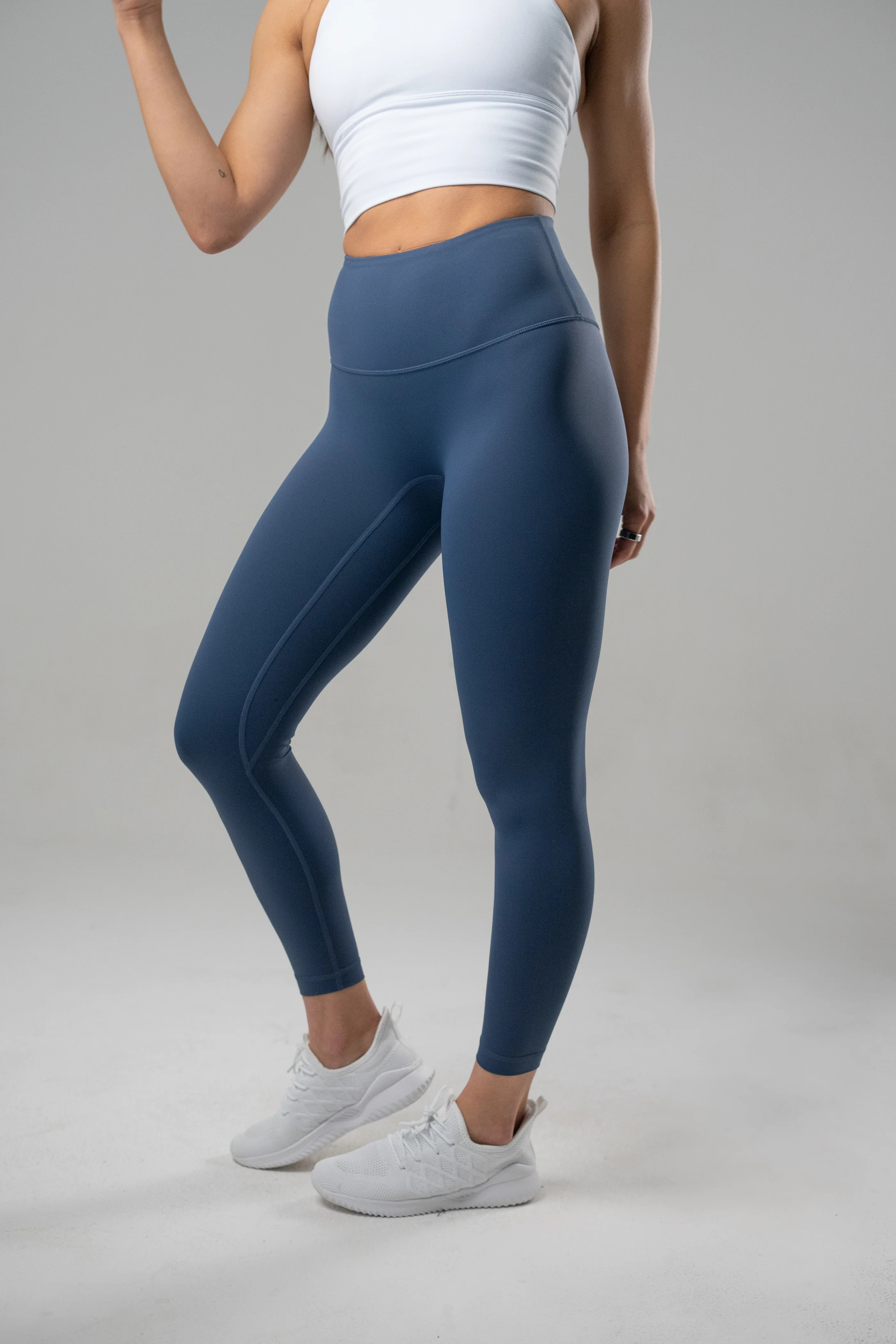 kind-hearted serene high-rise stay-put leggings 25" | Alyth Active