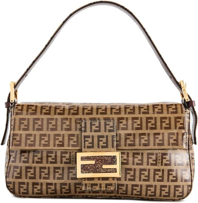 What Goes Around Comes Around Women's Pre-Loved Fendi Brown Patent Baguette | Amazon (US)