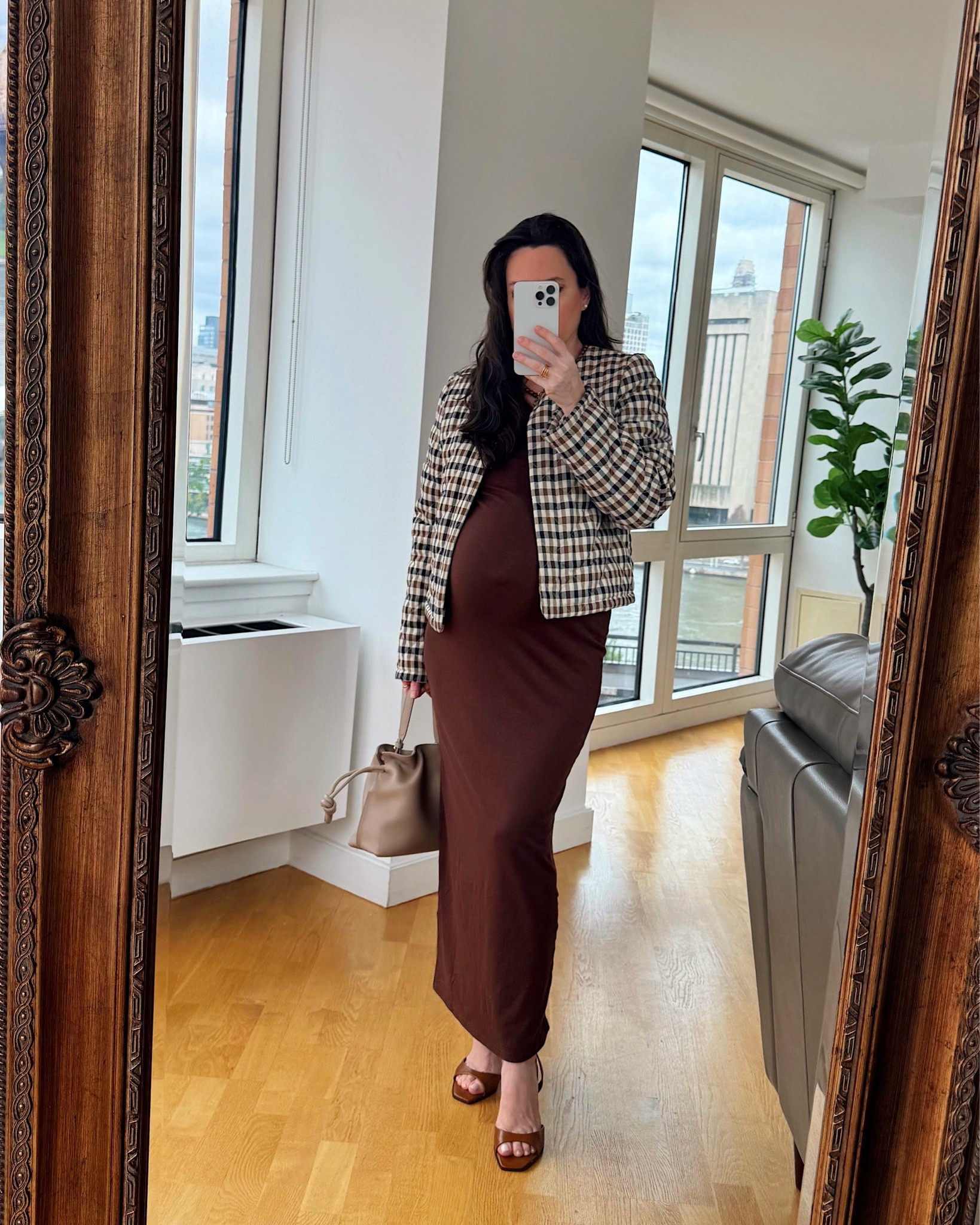 Brown dress 🤎

#LTKBump #LTKmomlife