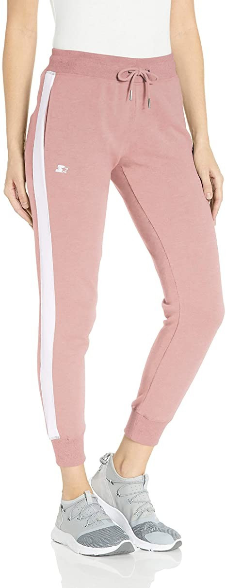 Starter Women's Jogger Sweatpants with Logo Stripe, Prime Exclusive | Amazon (US)