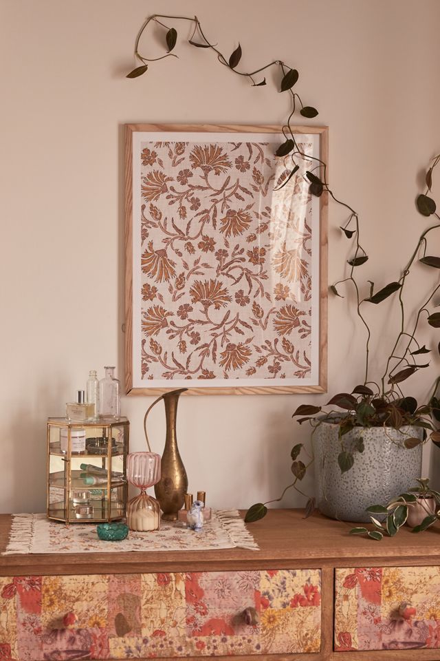 Holli Zollinger Kalami Floral Art Print | Urban Outfitters (US and RoW)