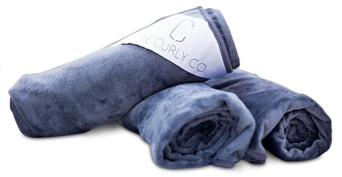 Premium Microfiber Extra-Large Hair Towel by The Curly Co. with The Curly Co. 100% Satisfaction G... | Amazon (US)