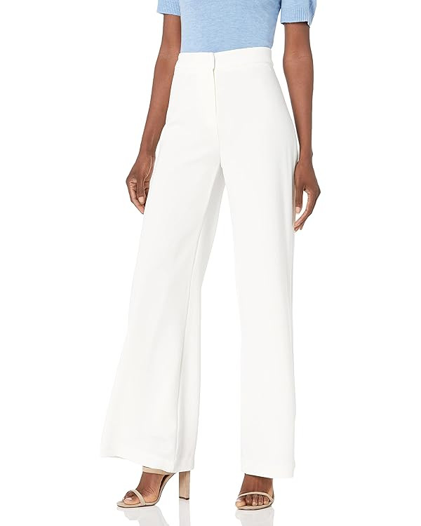 Nanette Nanette Lepore Women's Wide Leg Full Length Crepe Fashion Pant | Amazon (US)