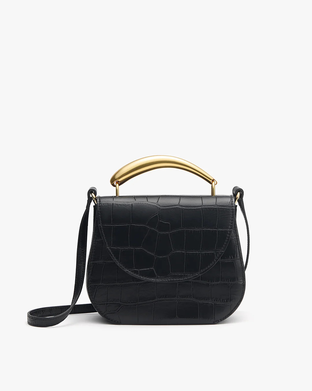 Nova Bag (Croco) Black / One Size | Cuyana
