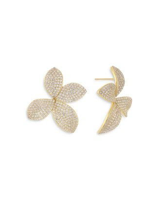 Pavé Fancy On the Ear Stud Earrings | Bloomingdale's (US)