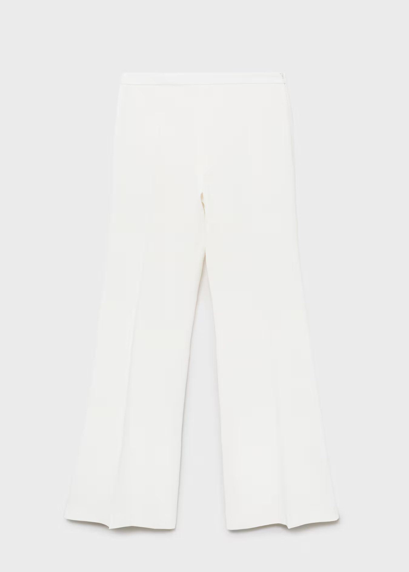 Long flared trousers - Women | MANGO United Kingdom | MANGO (UK)