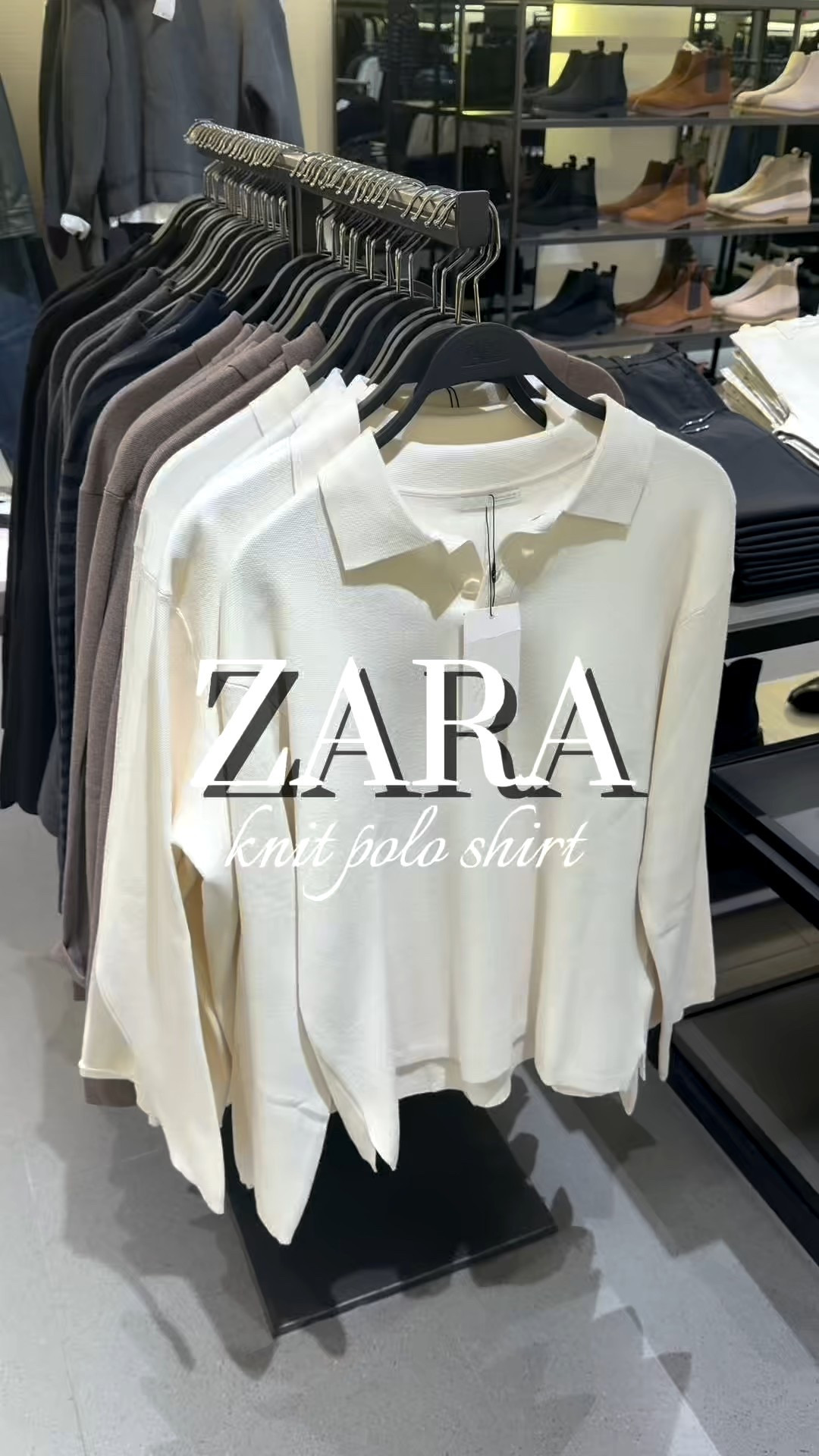 Zara knit polo shirts. Fit true to size 

#LTKootd #LTKMens #LTKWorkwear