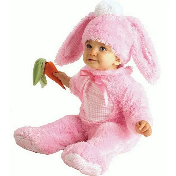 Rubies Pink Bunny Infant Halloween Costume - Walmart.com | Walmart (US)