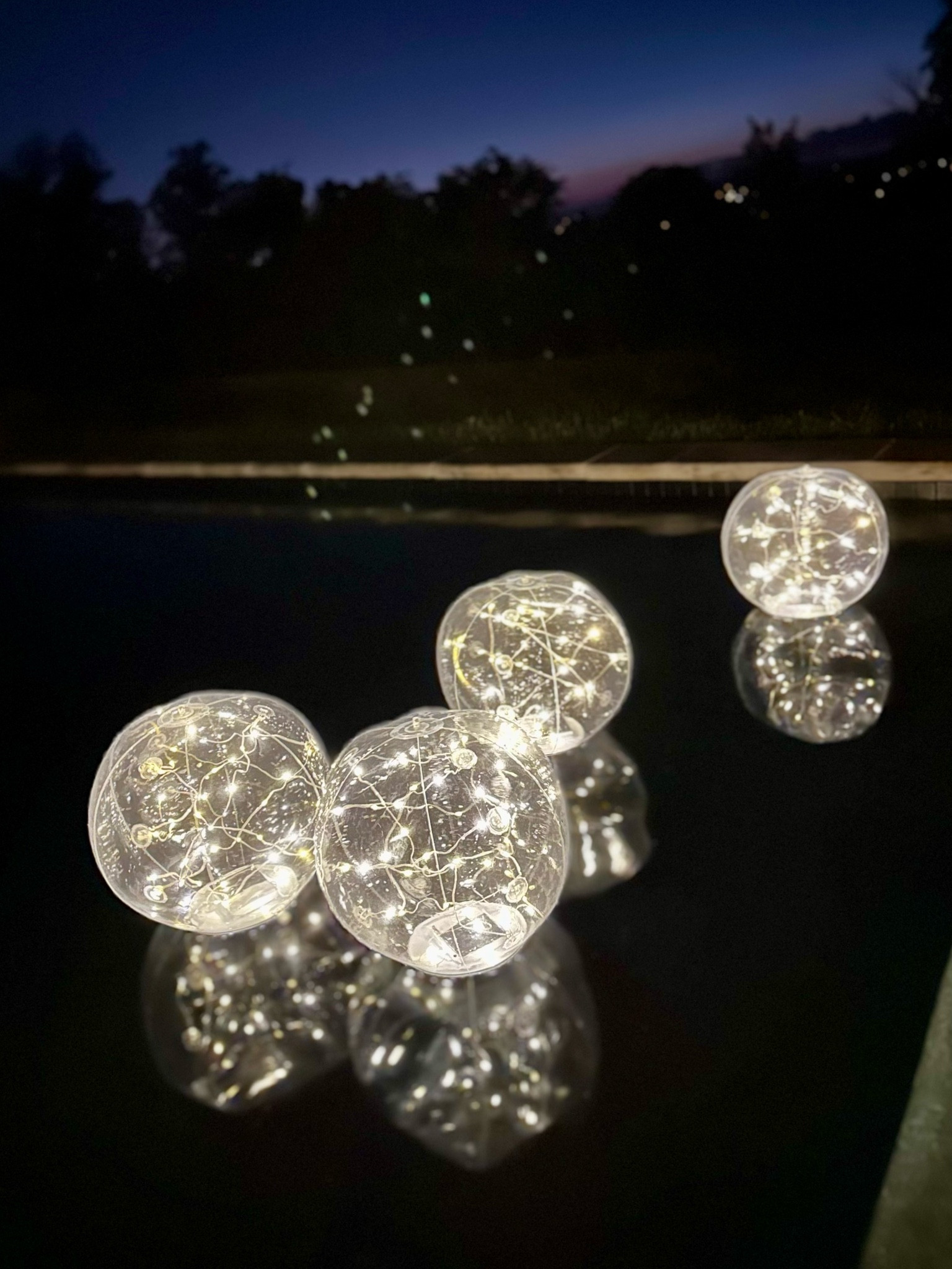 Solar-powered LED pool balls that have been quite the hit this season ;)

#LTKFamily #LTKParties #LTKHome