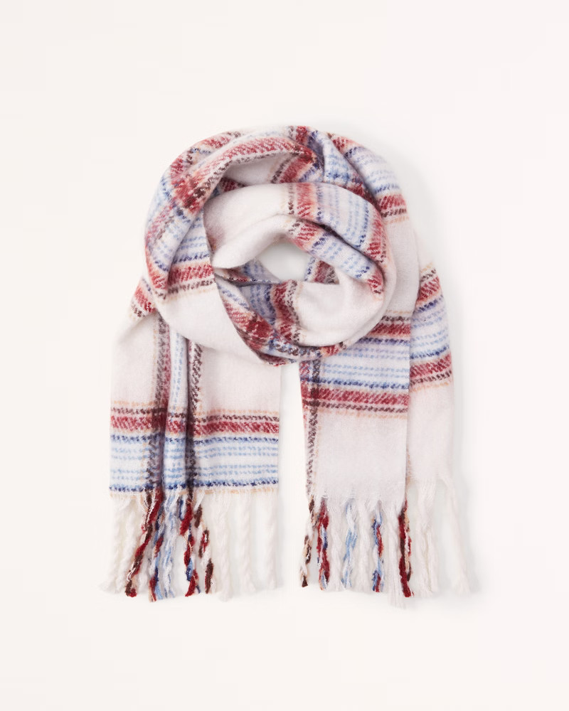 Women's Chunky Fringe Scarf | Women's Accessories | Abercrombie.com | Abercrombie & Fitch (US)