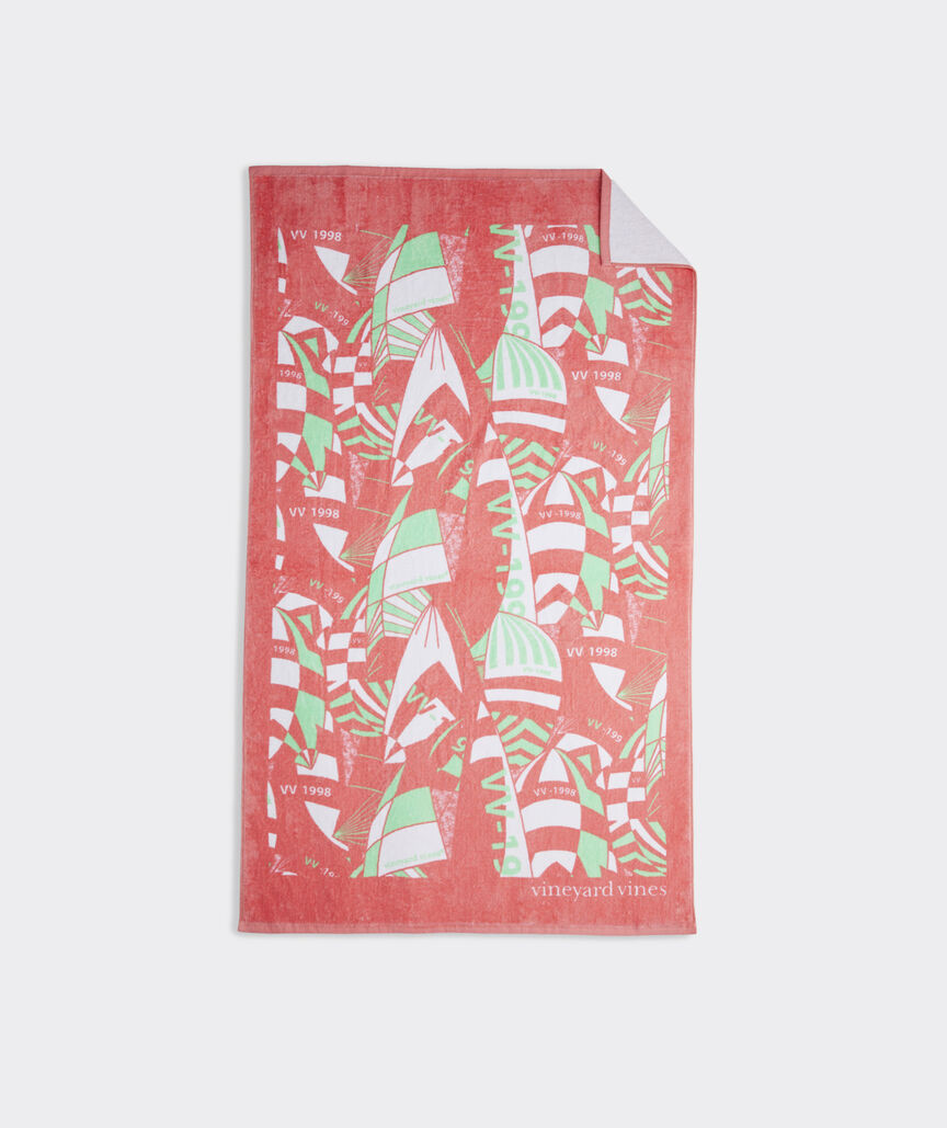 Chappy Sails Beach Towel | vineyard vines