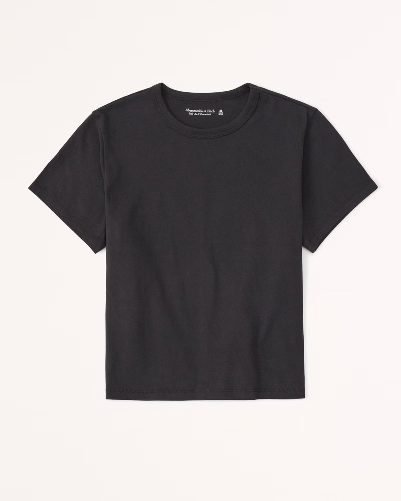 Essential Body-Skimming Tee | Abercrombie & Fitch (US)
