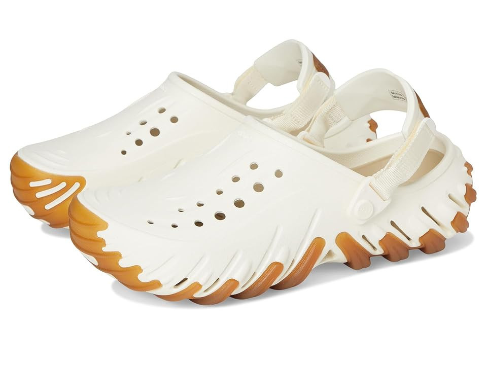 Crocs Echo Ro Clog Clog Shoes Chalk: Men's 11 - Women's 13 Medium | Zappos.com