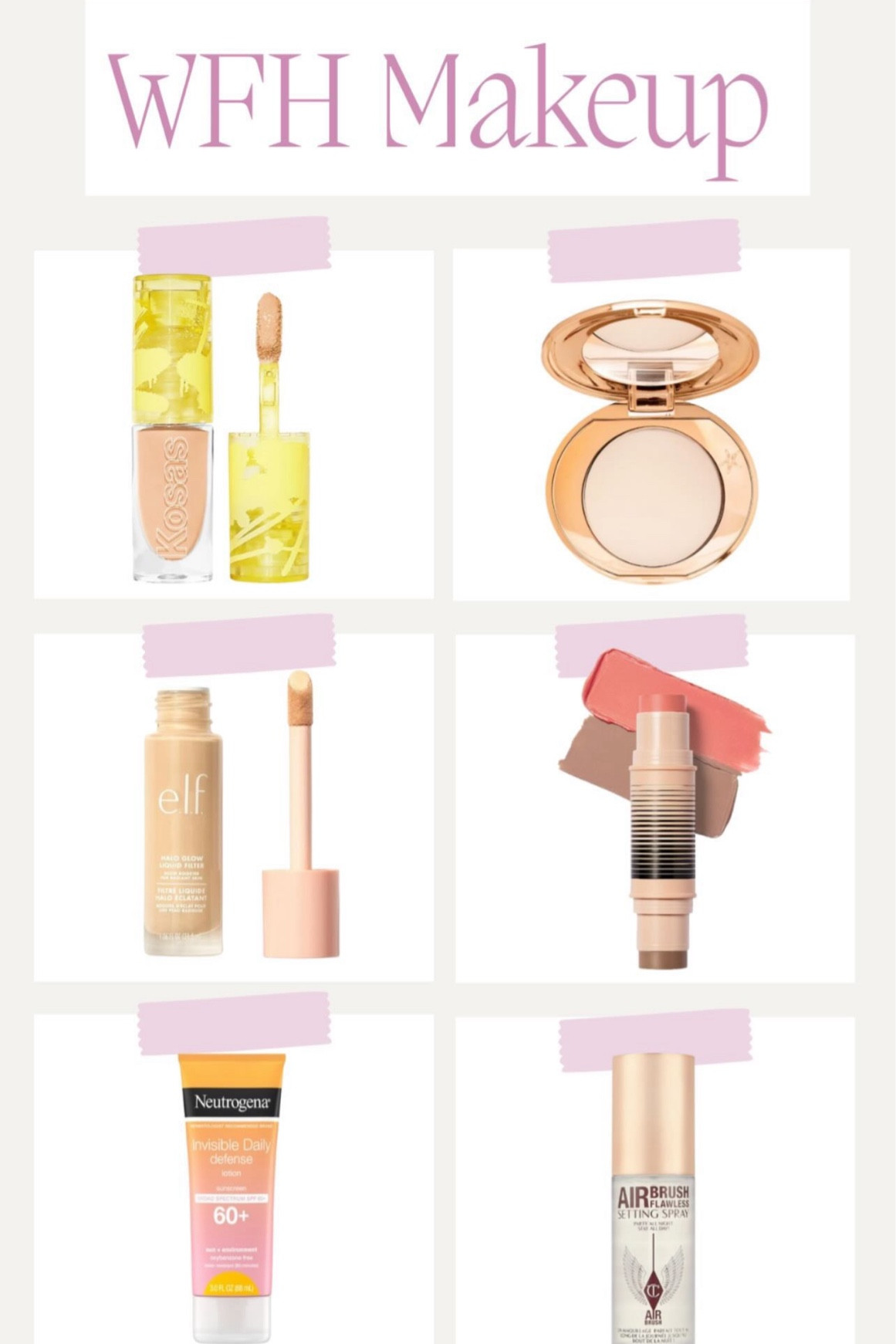 My favorite products for when I want that “no makeup but Zoom ready” look and I don’t want it to take more than 5 mins! Full tutorial here https://www.instagram.com/reel/C85VdoqBg1M/?igsh=MTlyM3l1MWRhZG05bw==

#LTKFindsUnder50 #LTKWorkwear #LTKBeauty