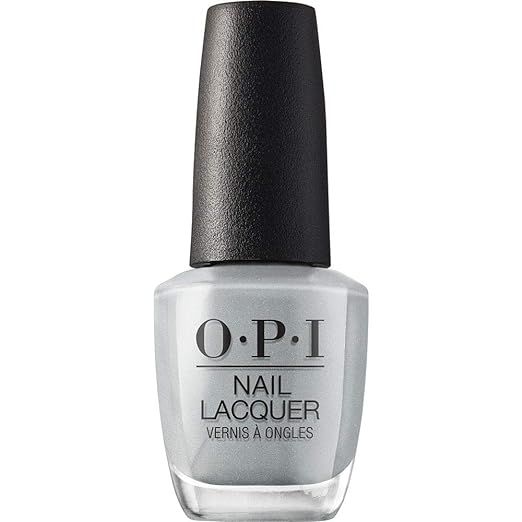 OPI Nail Lacquer, I Can Never Hut Up, Gray Nail Polish, Fiji Collection, 0.5 fl oz | Amazon (US)