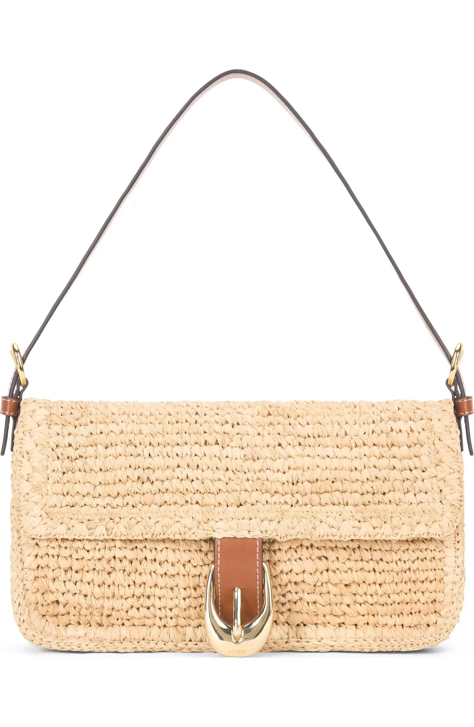 Harlow Raffia Shoulder Bag | Nordstrom