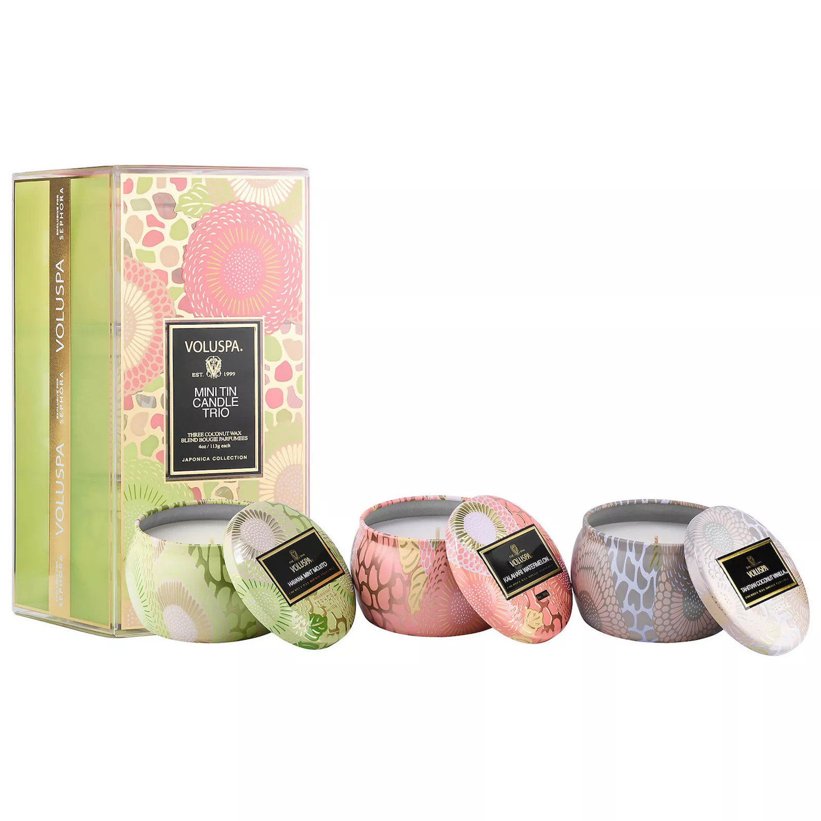 Mini Spring Tin Candle Set, Multicolor | Kohl's