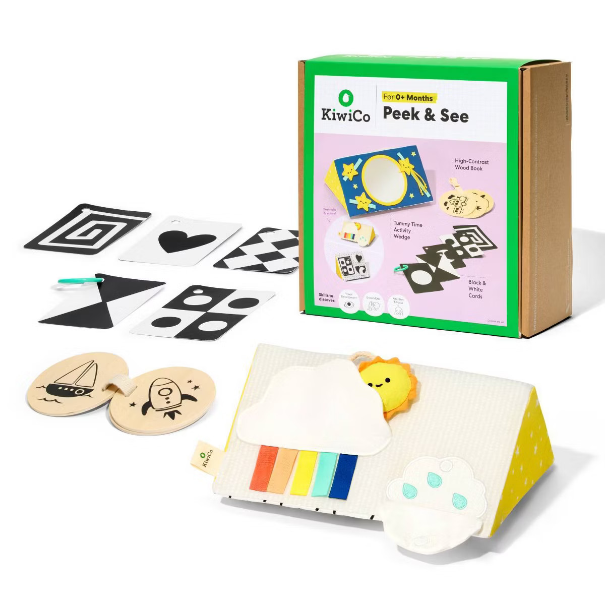 KiwiCo Activity Play Center 0+ - Peek & See 9pc | Target