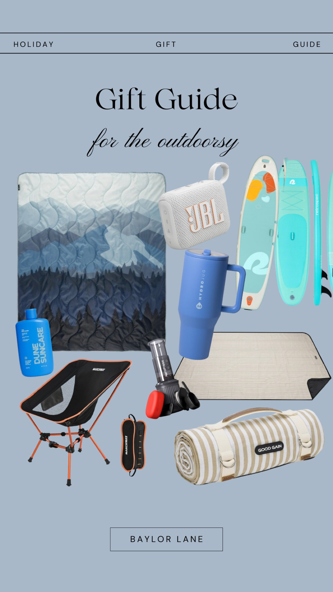 gift ideas for the person who loves the outdoors and enjoys being doing activities outside 

#LTKActive #LTKHoliday #LTKGiftGuide