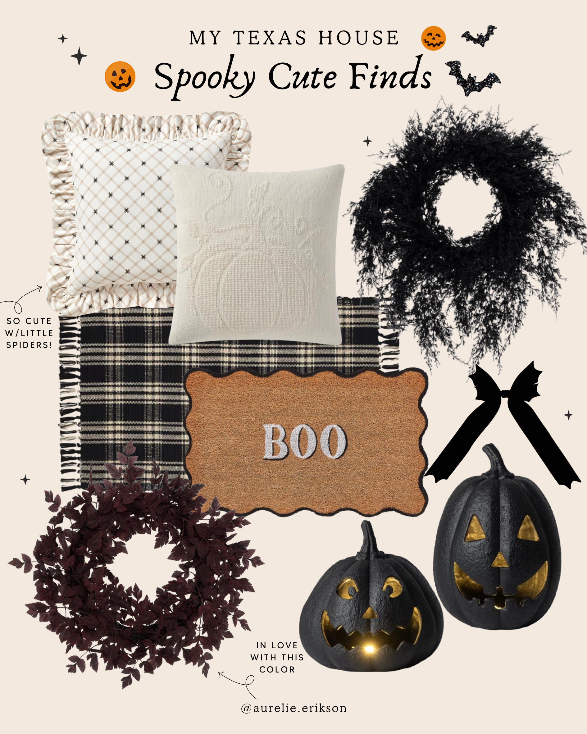 The new My Texas House Halloween collection is giving cozy, vintage-inspired fall vibes! 🎃 Neutral decor, charming pumpkins, and affordable finds you'll want before they're gone. 🤎 #MyTexasHouse #WalmartFinds #HalloweenDecor #FallHome #LTKHome #CozyDecor 

 #LTKSeasonal #LTKHome