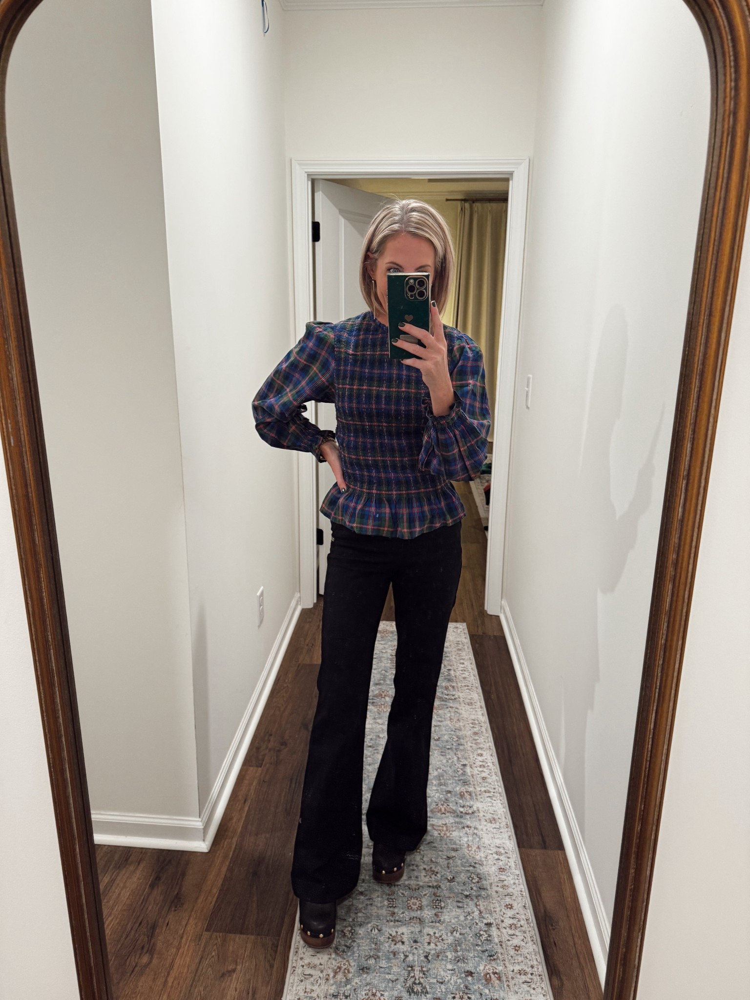 Today’s OOTD is the Old Navy beautiful plaid top with Walmart jeans. Less than $35 ♥️

#LTKmomlife #LTKdayinmylife #LTKgrwm