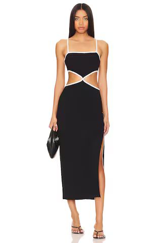 LSPACE Libra Dress in Black & Cream from Revolve.com | Revolve Clothing (Global)