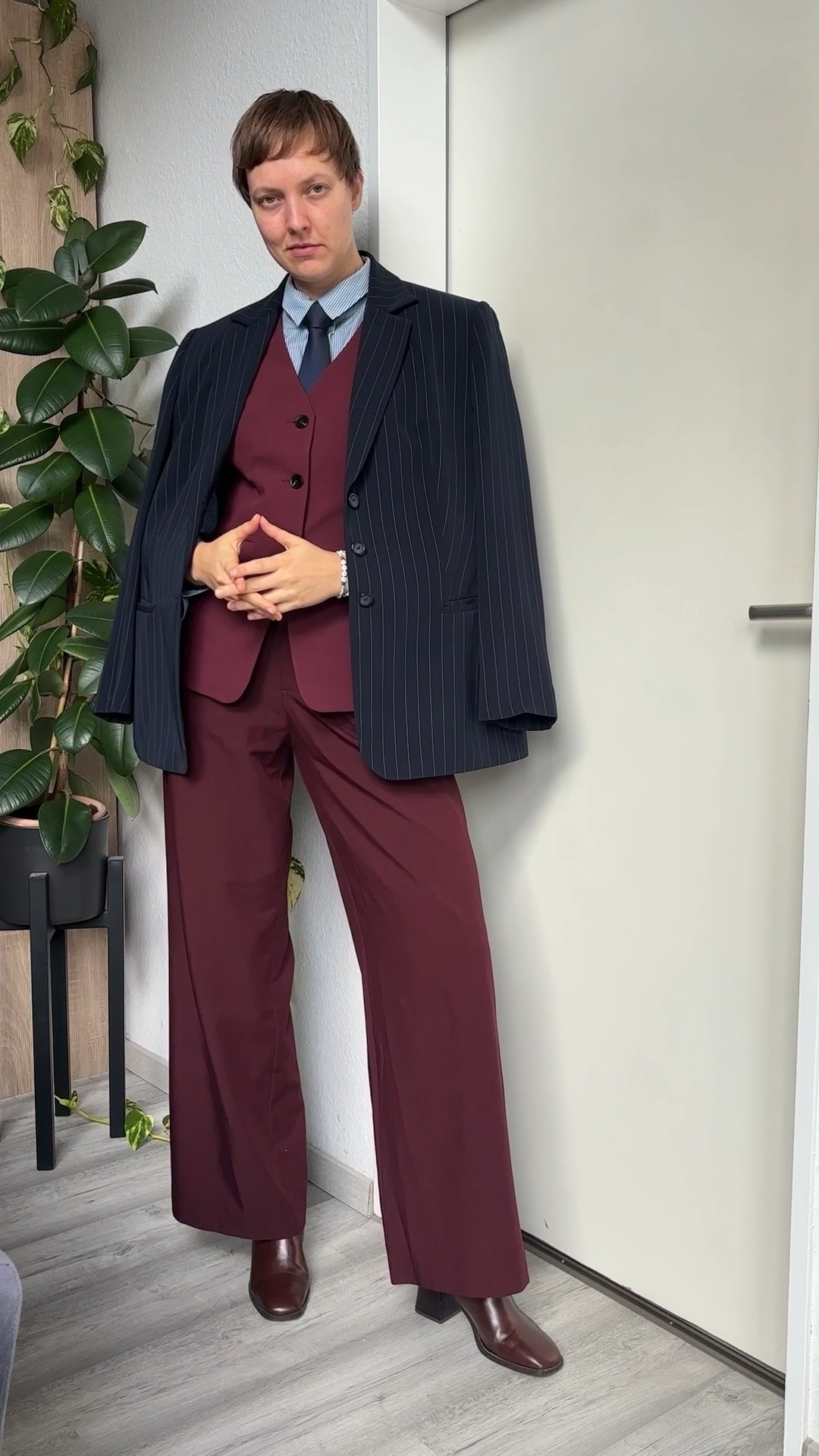 Capsule Wardrobe Outfit 9/30 — all suited up with blazer, vest and necktie!

#LTKautumn #LTKdeutschland #LTKeurope