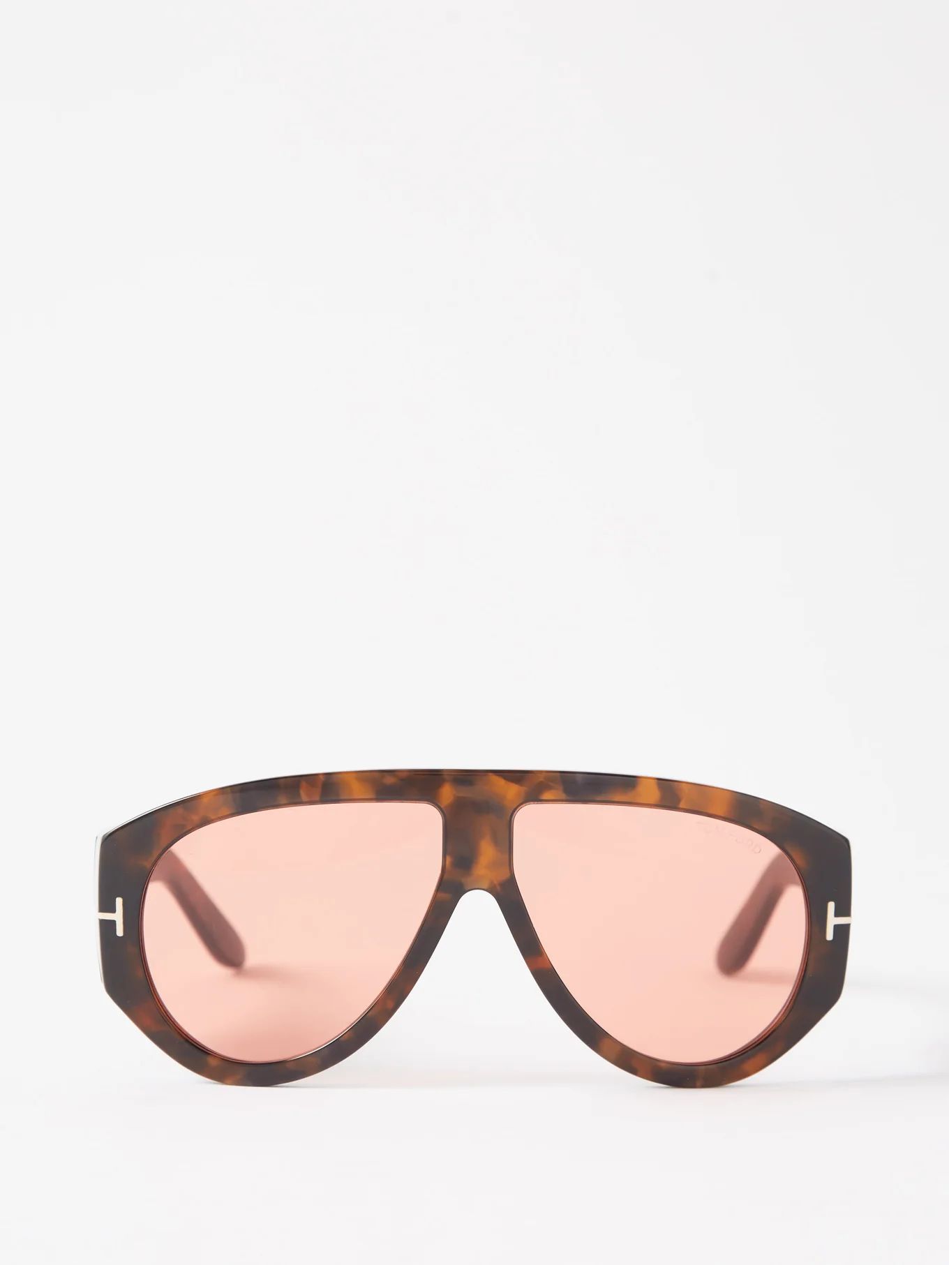 Bronson aviator tortoiseshell-acetate sunglasses | Tom Ford | Matches (UK)