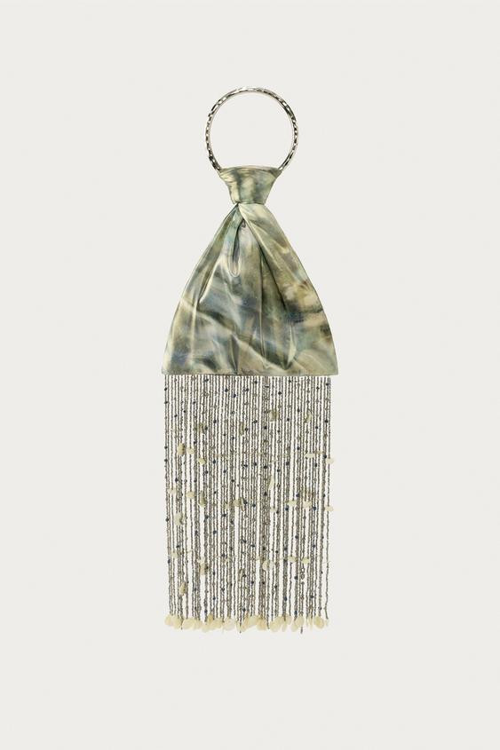 Zara - Fringed Bag Marisa Berenson X Zara - Multi-Color - One Size Only - Woman | Zara US