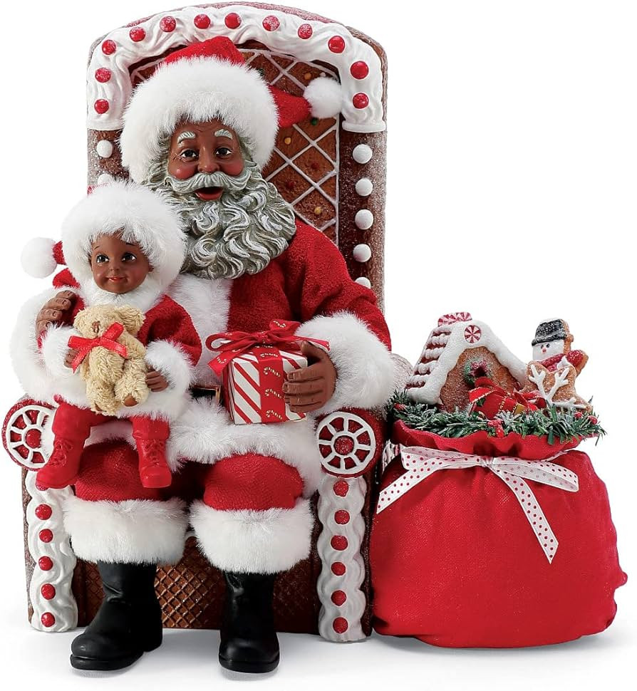 Department 56 Possible Dreams Santa Christmas Traditions Gingerbread Chair Figurine, 10 Inch, Mul... | Amazon (US)