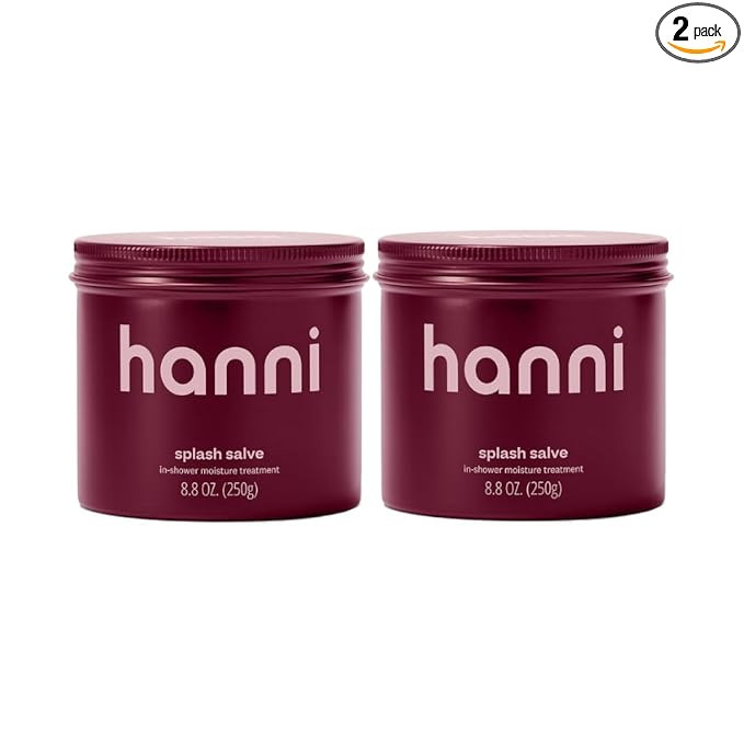 HANNI Splash Salve Body Mask, In-Shower Moisturizer with Coconut, Jojoba, Shea Butter & Glycerin,... | Amazon (US)