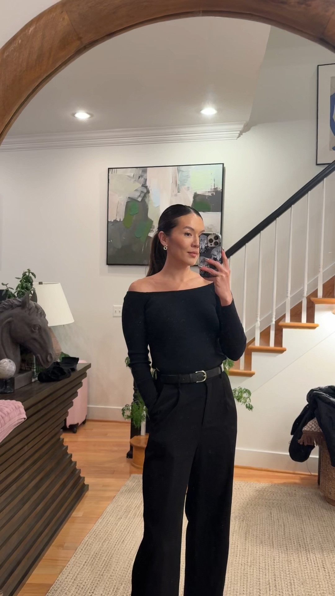 One of my favorite all black fits 🖤 🪩

This whole look is 25% off through the LTK app only for the LTK exclusive spring sale! Ends Sunday! 

 #LTKSpringSale #LTKootd #LTKU