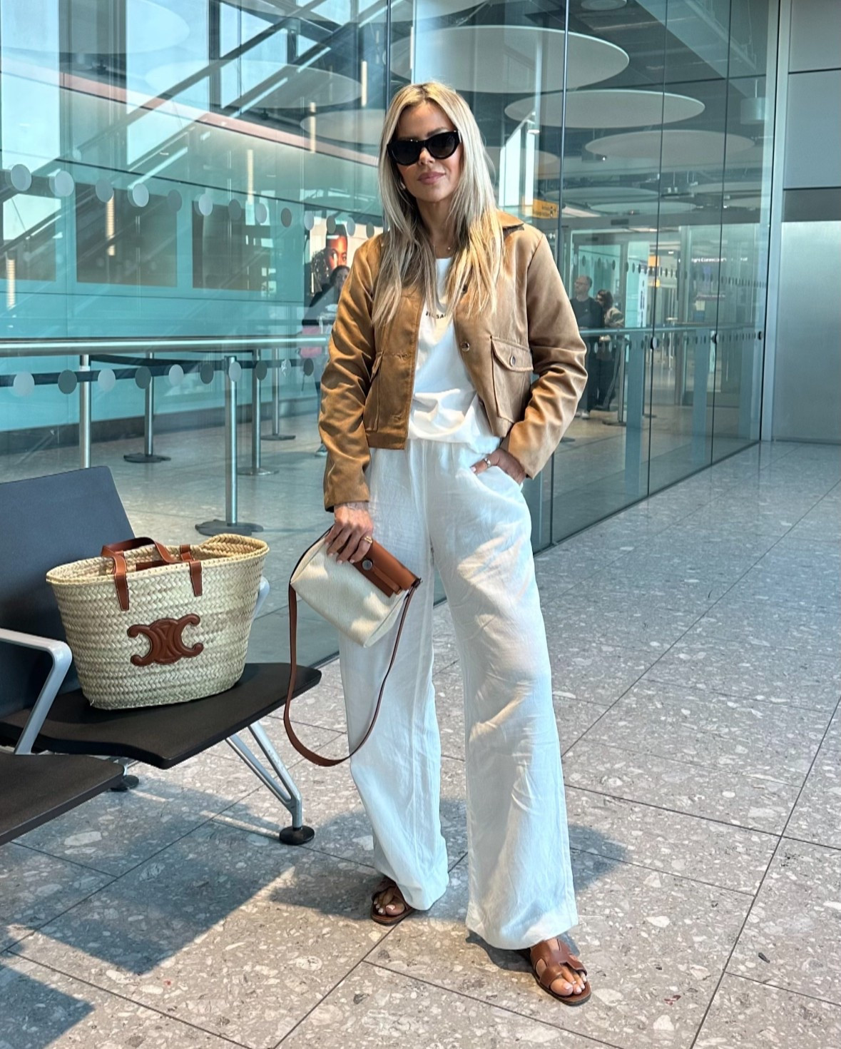 Airport looks at gate 53 ✈️ 
#airportstyle #airportoutfit #airportswag #airportlooks #airportdiaries 

#LTKsummer #LTKtravel #LTKuk