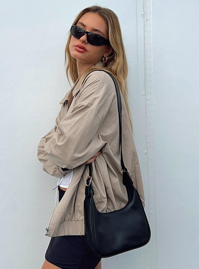 Ludo Shoulder Bag Black | Princess Polly US