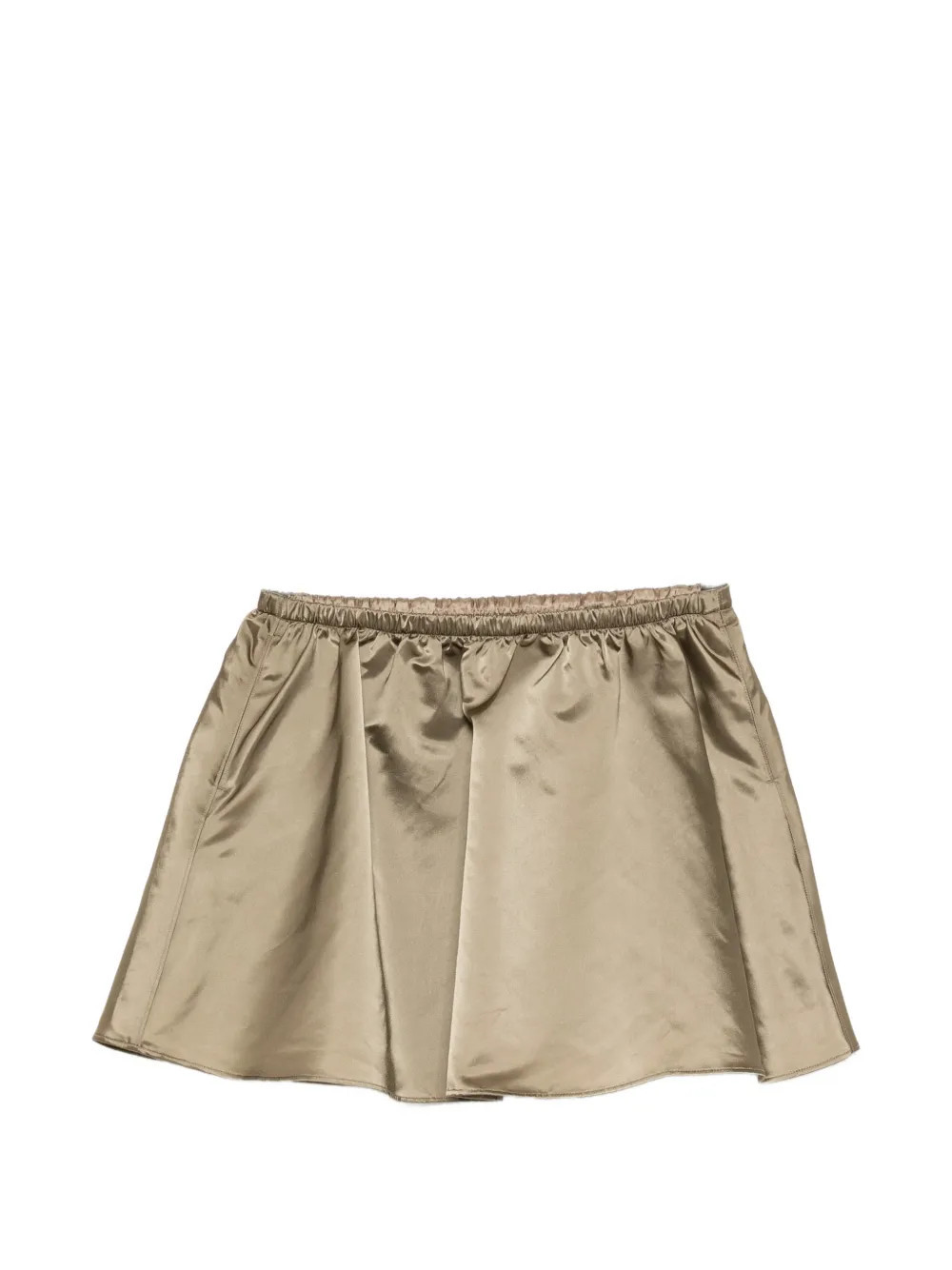 JNBY A-line mini skirt - Gold | Farfetch Global