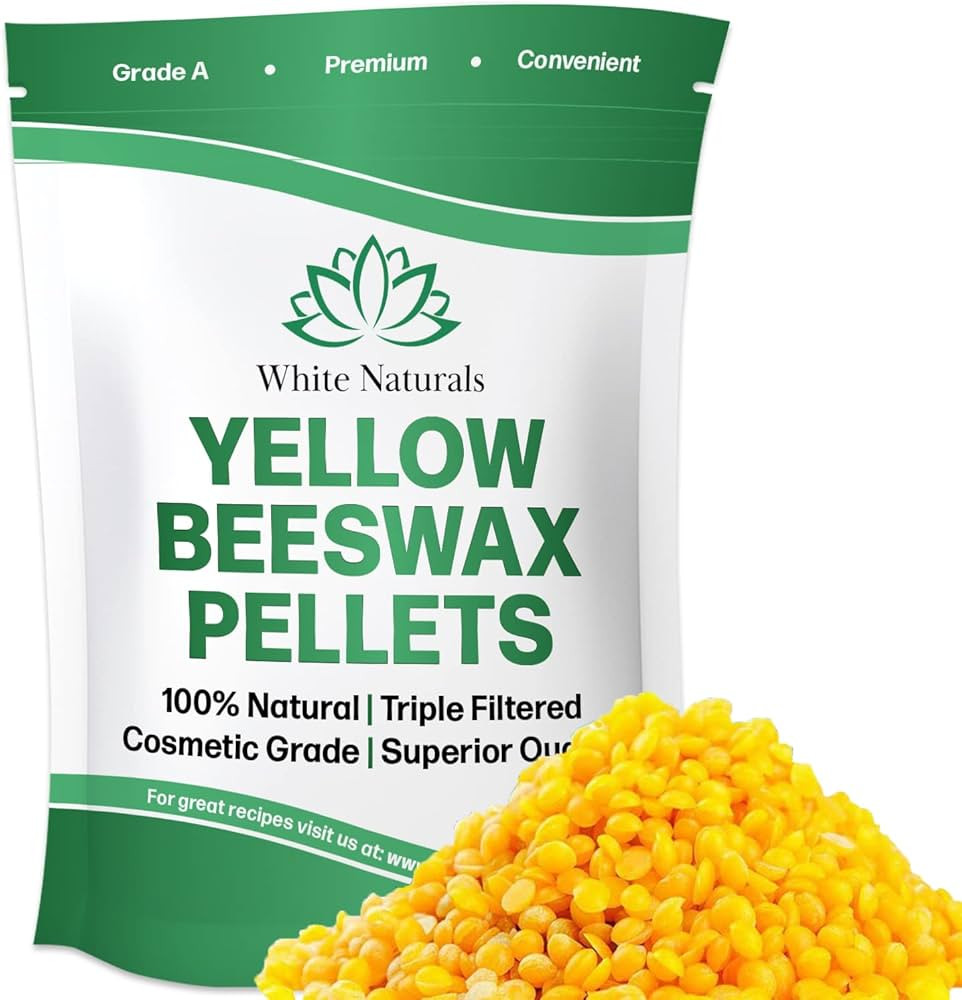 Yellow Beeswax Pellets 1lb (16oz), Pure, Natural, Cosmetic Grade, Organic, Bees Wax Pastilles, Tr... | Amazon (US)