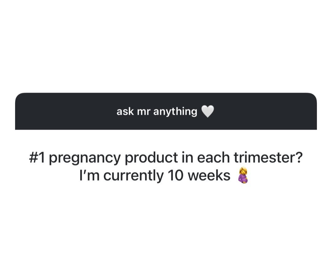 #1 pregnancy product in each trimester 

 #LTKmomlife #LTKBaby #LTKBump
