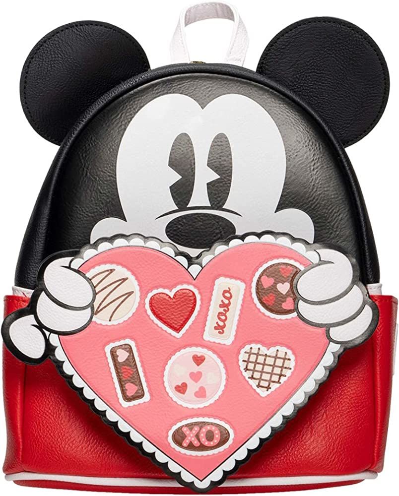 Loungefly Disney Mickey Mouse Chocolate Box Valentine Exclusive Mini-Backpack | Amazon (US)