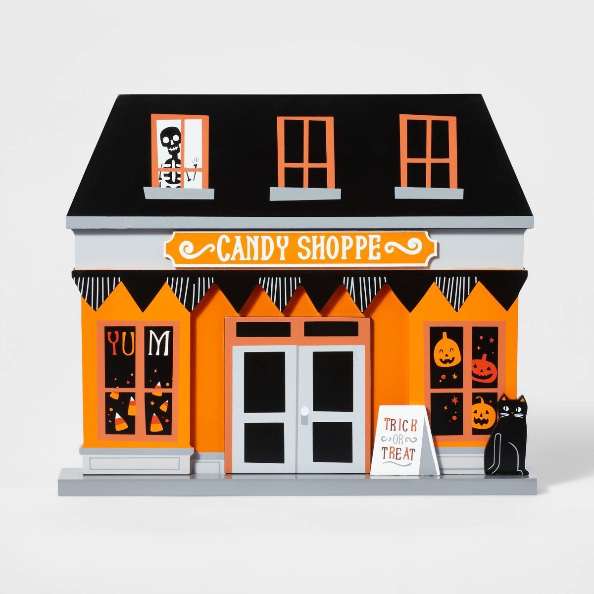 Wood Mini Mantle Candy Shoppe Halloween Decorative Prop - Hyde & EEK! Boutique™ | Target