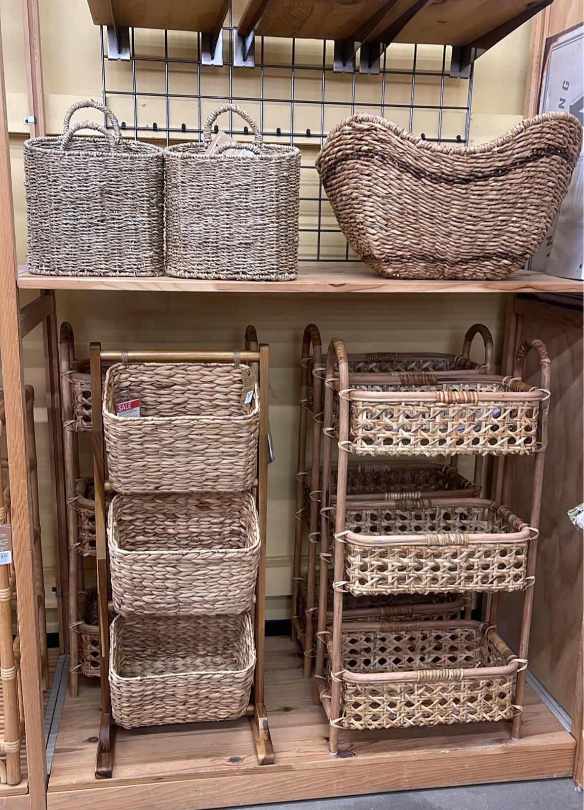 The cutest storage baskets at World Market! 

affordable home decor / storage baskets / home organization/ brittneyablog

#LTKKids #LTKHome #LTKFamily