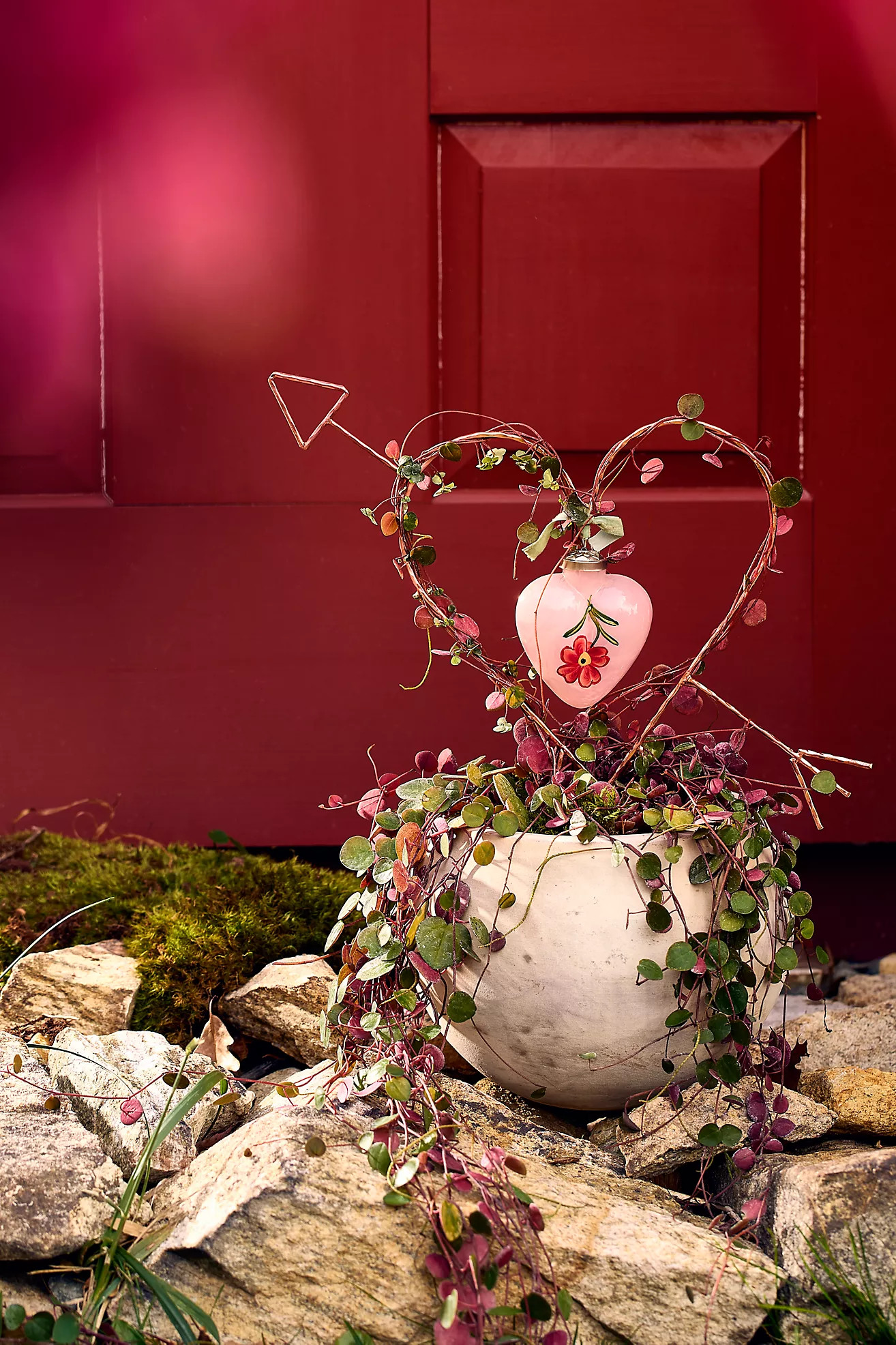 Heart + Arrow Copper Trellis | Anthropologie (US)