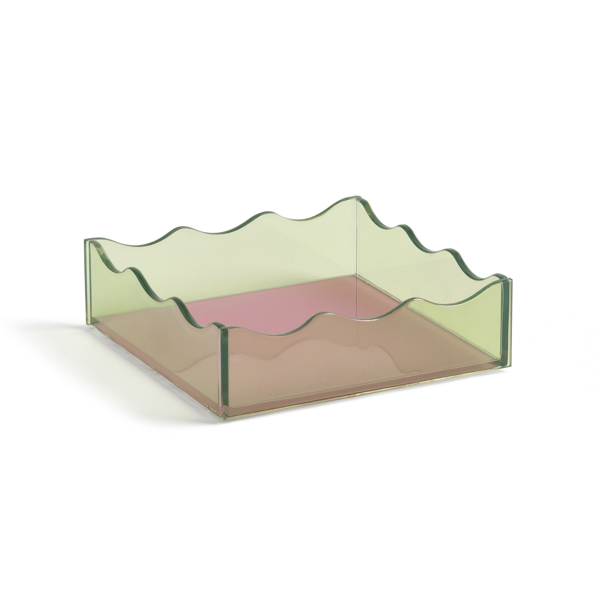 &klevering Wobble Wave Trinket Tray - Green - Trouva | Trouva (Global)