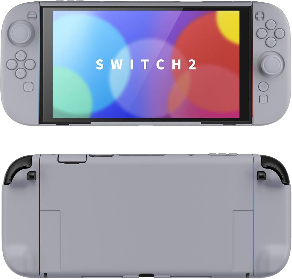 PlayVital Hard Case for Nintendo Switch 2 with Extra Stand & Thumb Grip Caps | Split Design, Dock... | Amazon (US)