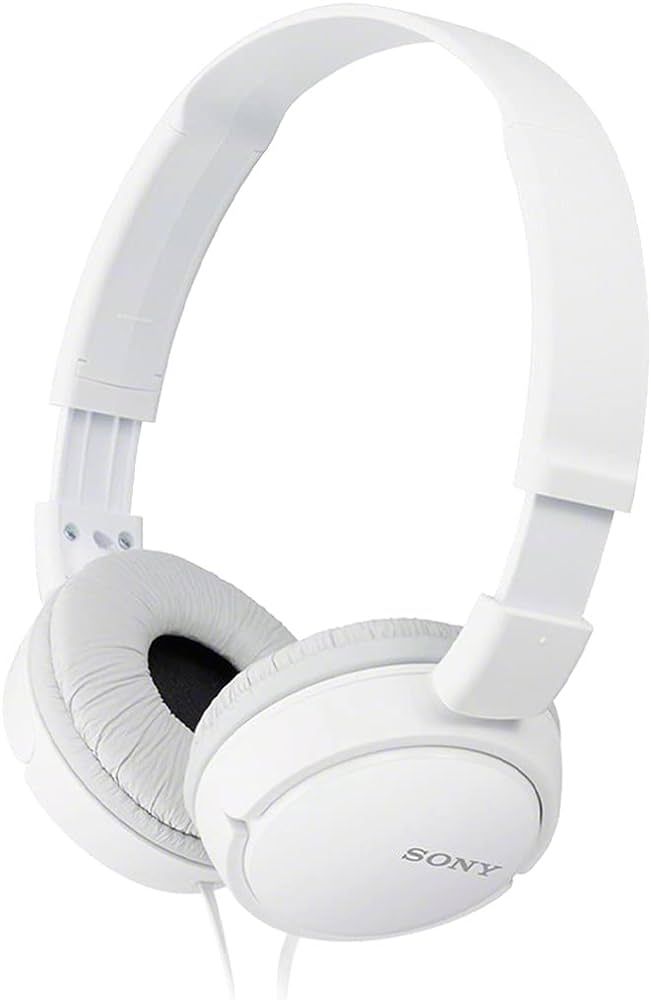 Sony ZX Series Wired On-Ear Headphones, White MDR-ZX110 | Amazon (US)